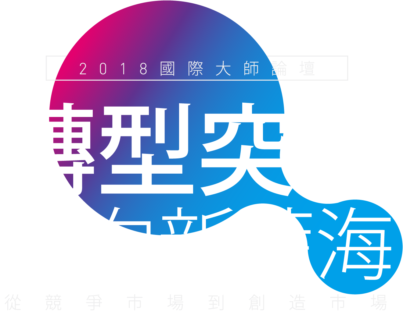 2018 國際大師論壇：轉型突圍 航向新藍海